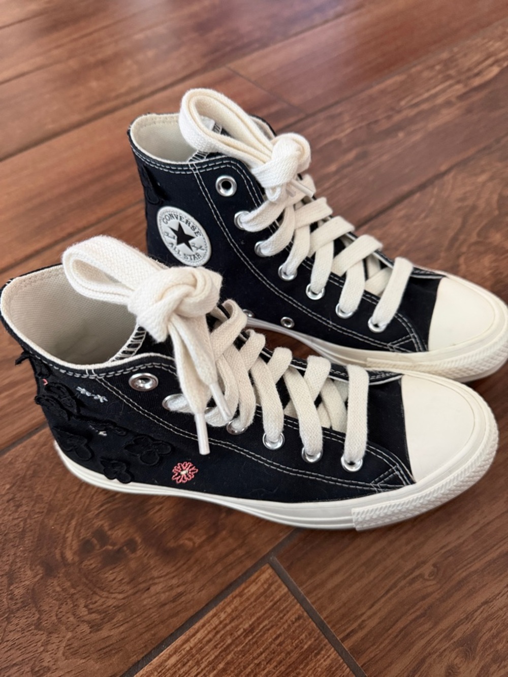 BRAND NEW! Converse High Top Sneakers - Black & White